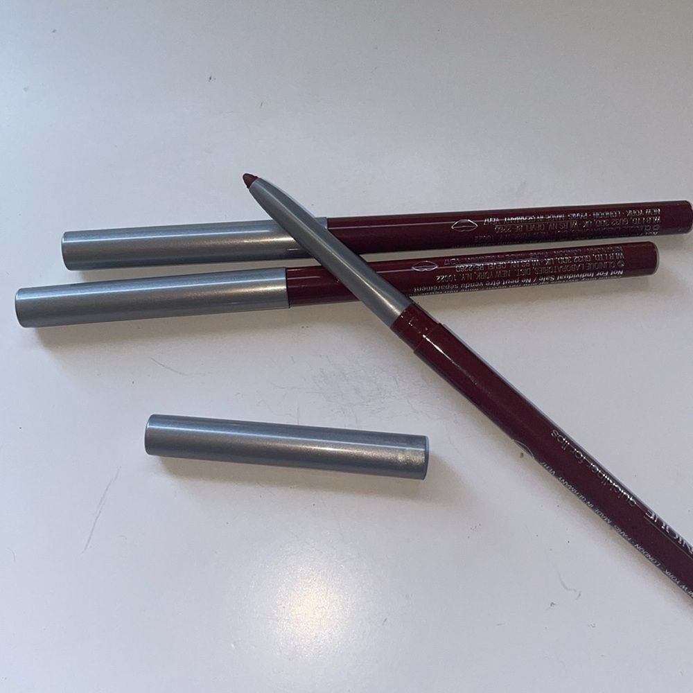 3 pcs Brand New Clinique quickliner for lips shade#20 chilli - Picture 3 of 4